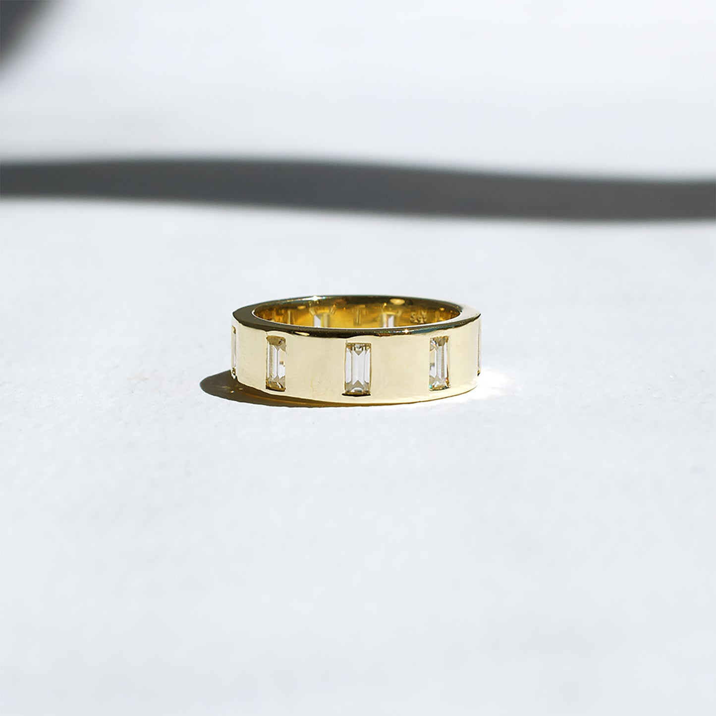 Banded Baguette Ring | SMITH Jewellery