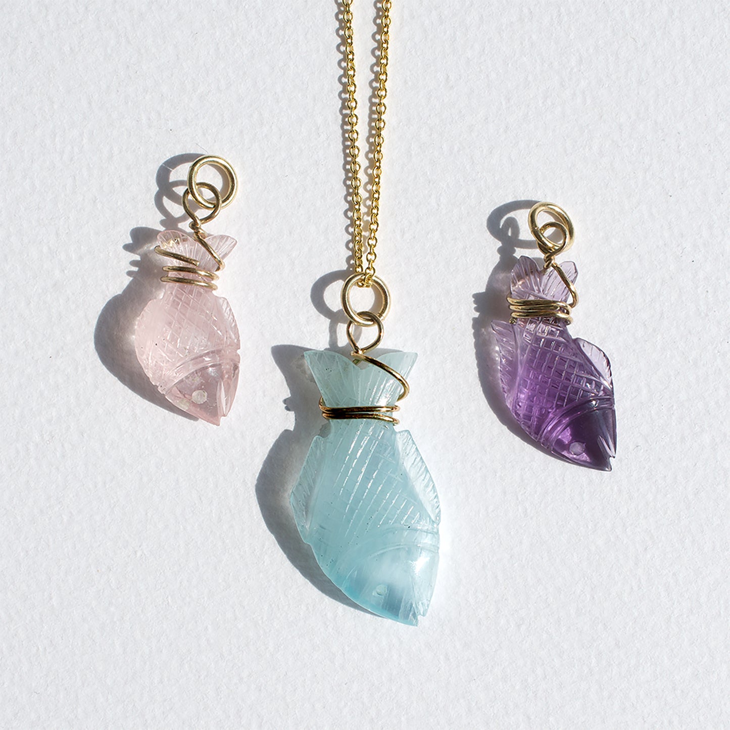 Gold Fish Pendants | SMITH Jewellery