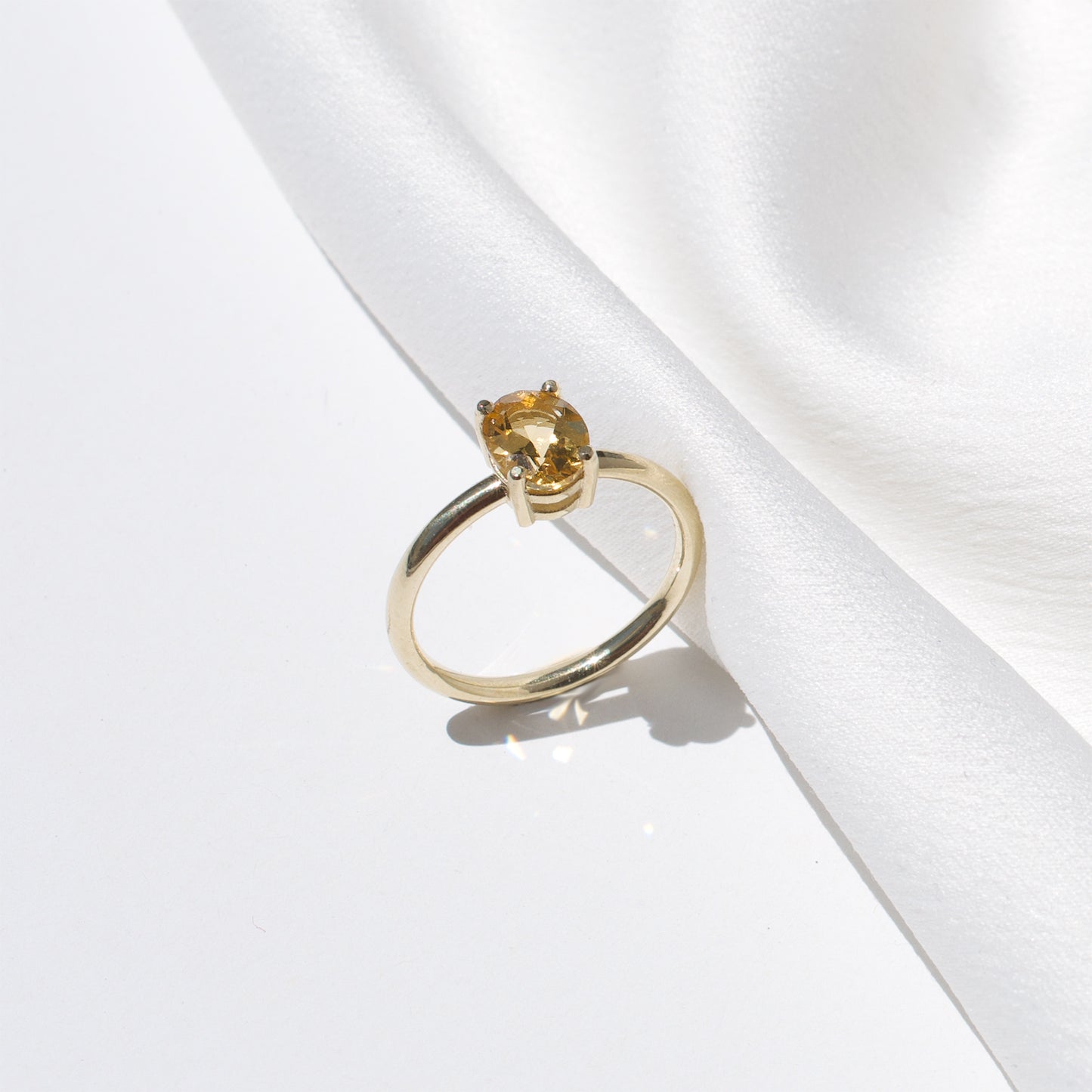 Oval Stone Ring | SMITH Jewellery