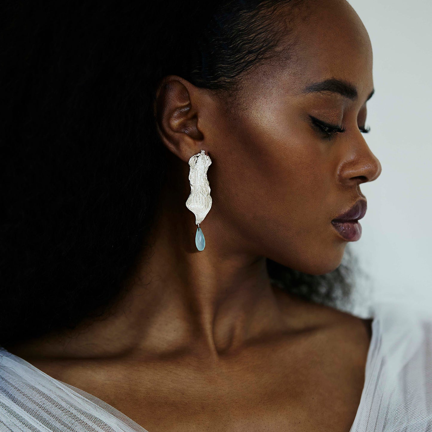 Seaweed Studs | SMITH Jewellery