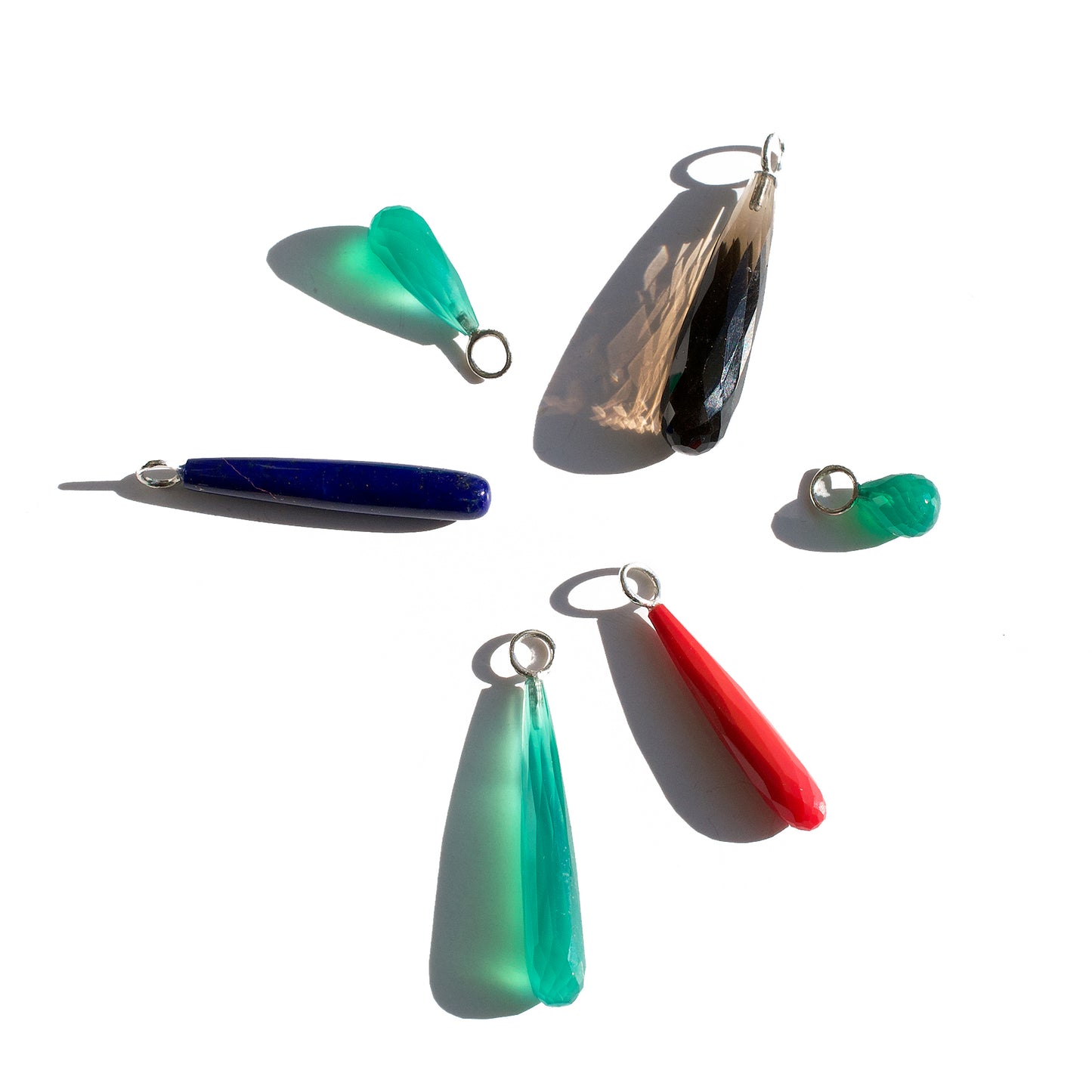 Silver of Semi-Precious Stone Charms | SMITH Jewellery
