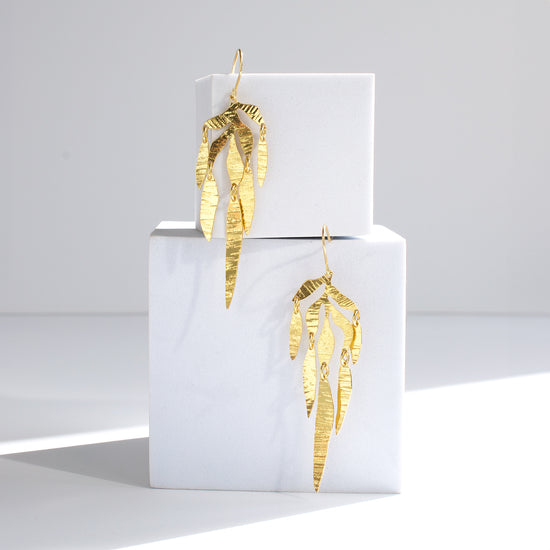 Load image into Gallery viewer, Seaweed Earrings | SMITH Jewellery
