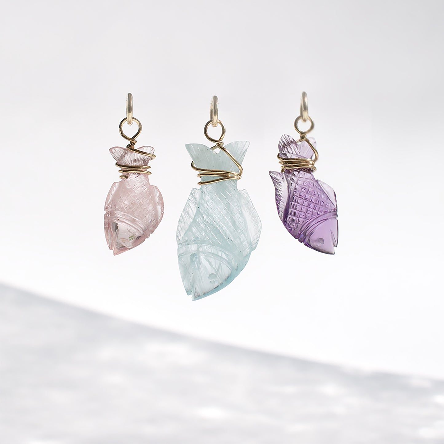 Gold Fish Pendants