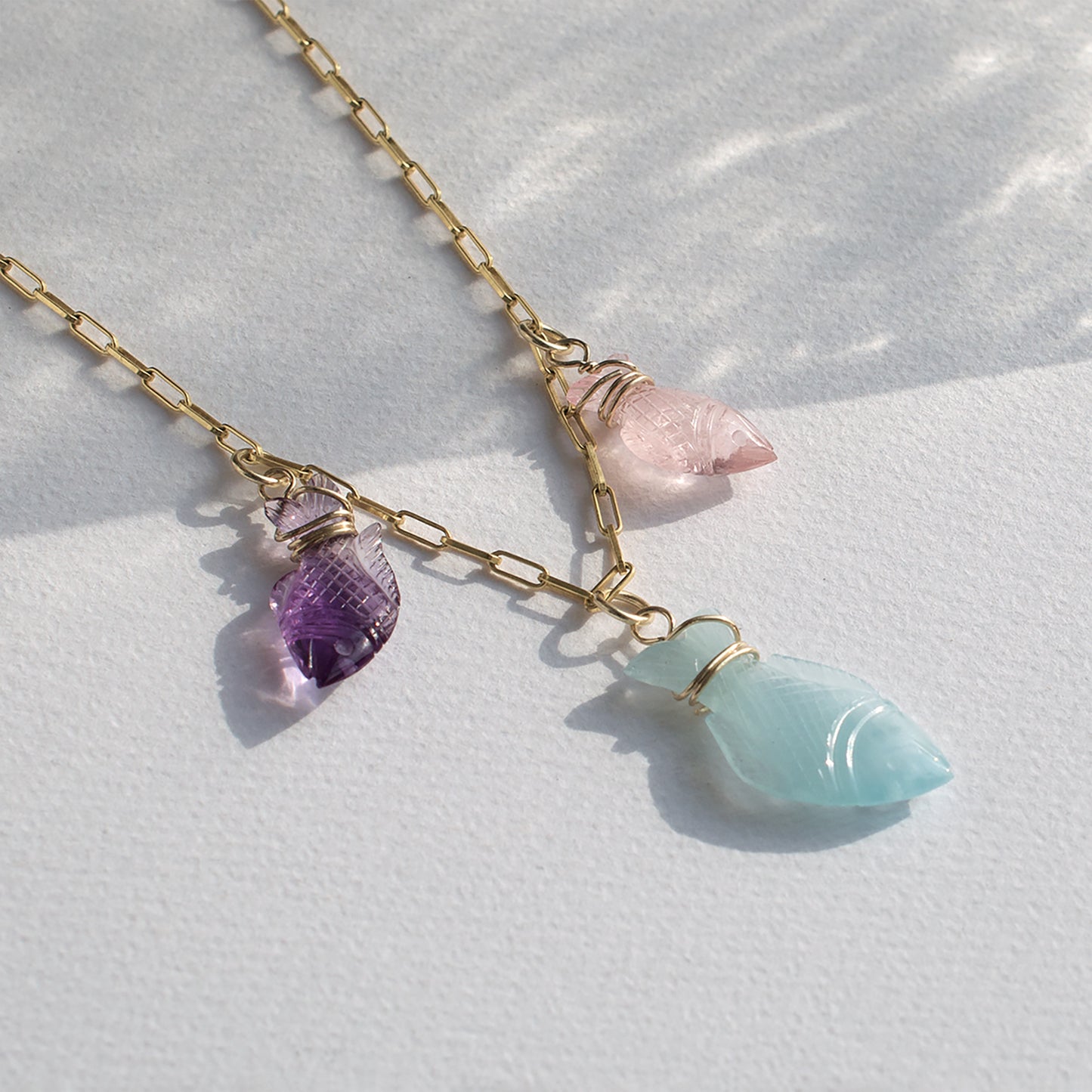 Gold Fish Pendants