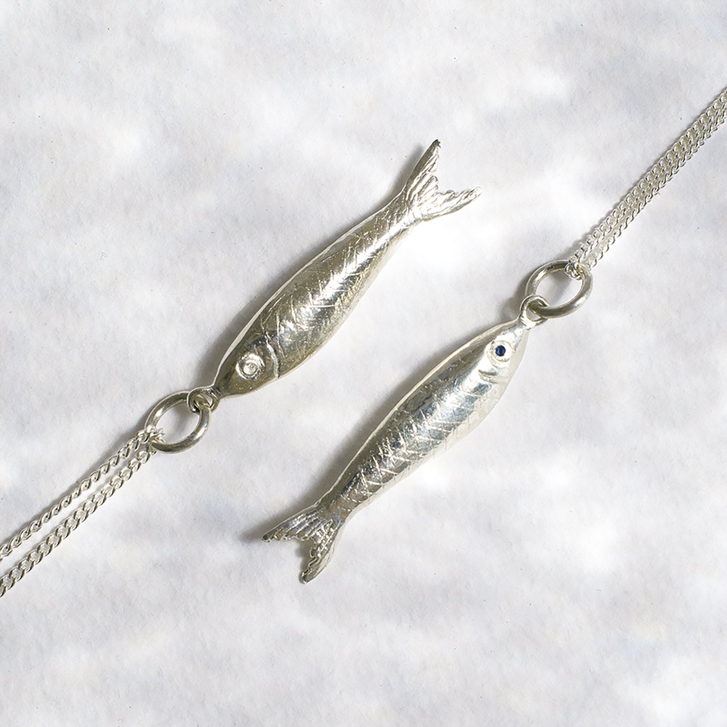 Gold Sardine Charm
