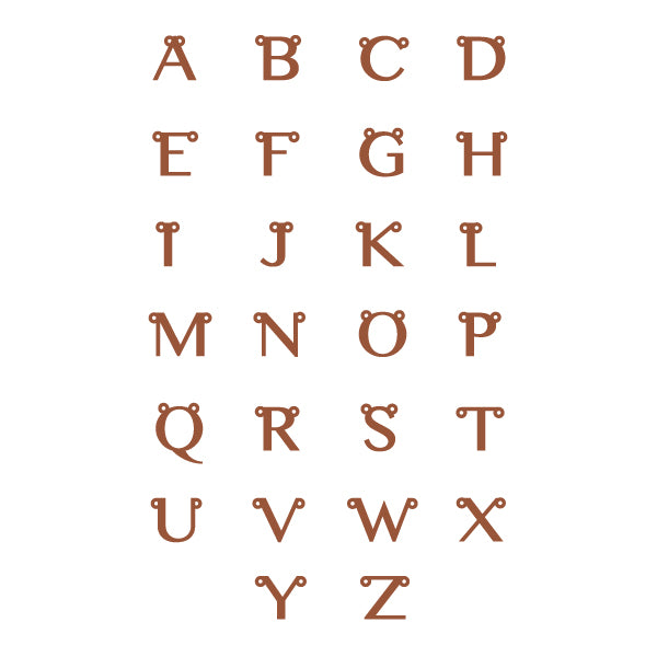 Alphabet Pendants | SMITH Jewellery