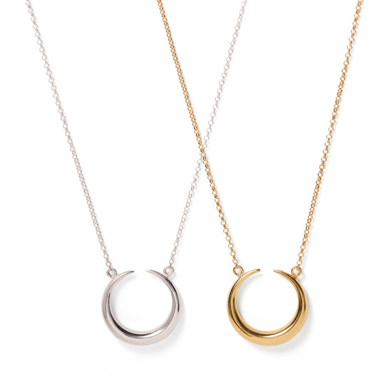 Load image into Gallery viewer, Crescent Pendant | SMITH Jewellery
