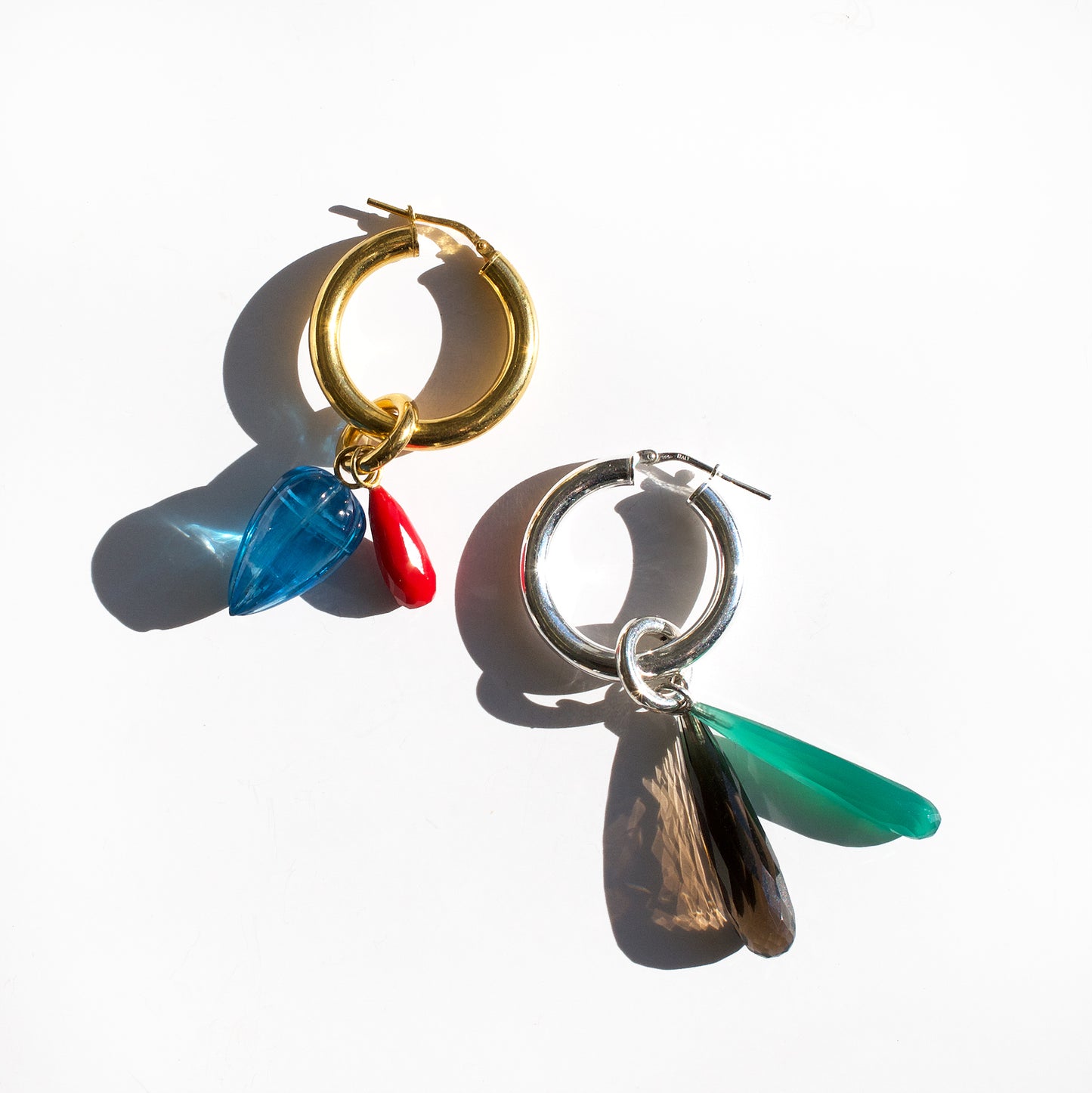 Gilt Semi-Precious Stone Charms | SMITH Jewellery