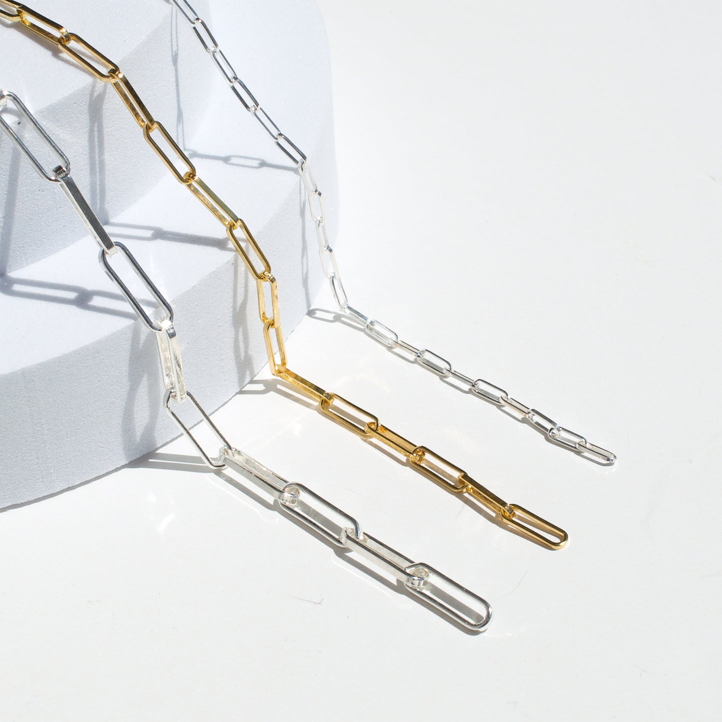 Load image into Gallery viewer, Paperclip Chain Bracelets | SMITH Jewellery
