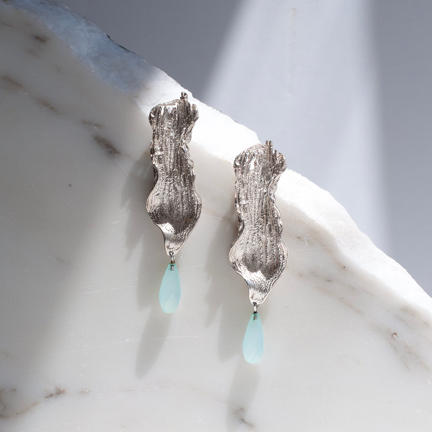 Seaweed Studs | SMITH Jewellery