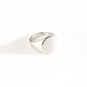 Round Signet Ring | SMITH Jewellery